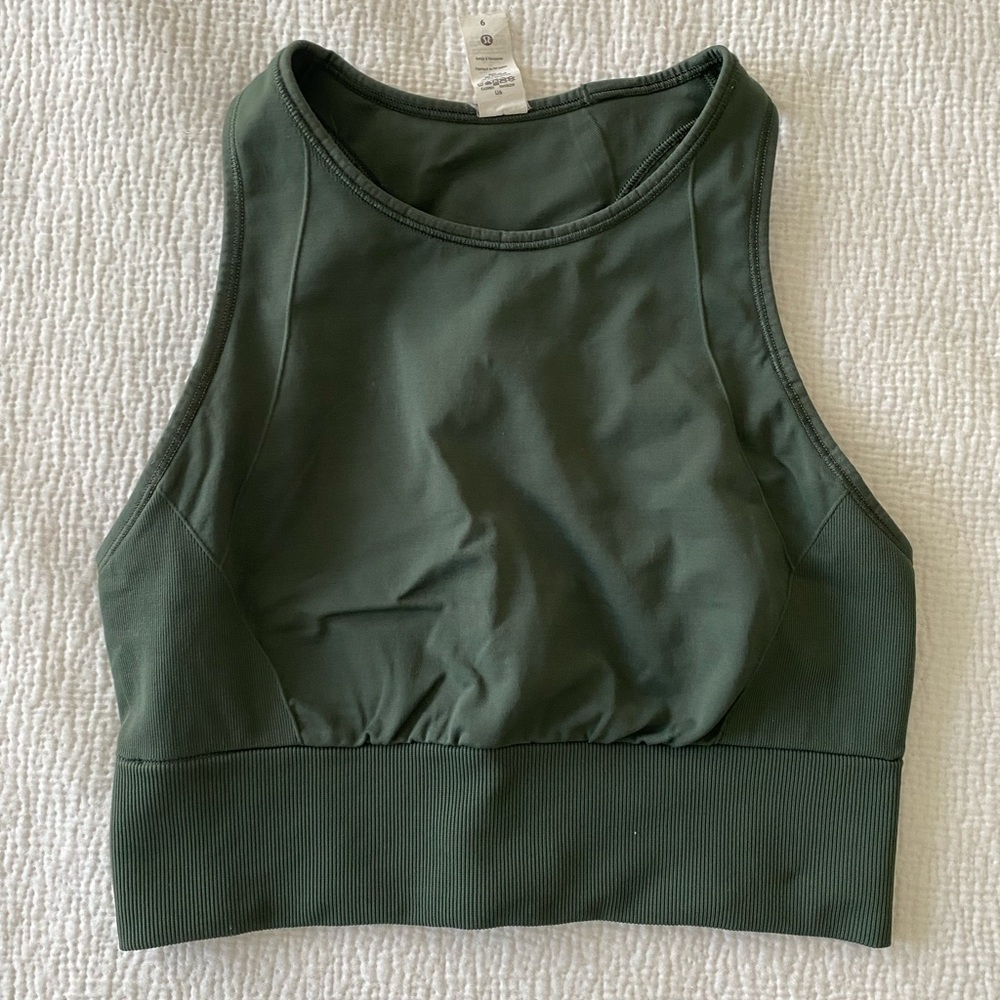 lululemon athletica Green Tank Top